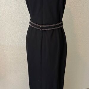 Etcetera Elegant Black Maxi Dress with Belt